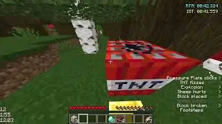 NOT most logs in 3 minutes world record because im a brick