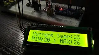 Терморегулятор на Arduino. BME280, LCD1602, Кнопки
