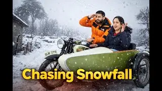 From Argument to Magic | Chasing First Snowfall of Winter near Manali❄️|  Ended up playing in Snow.