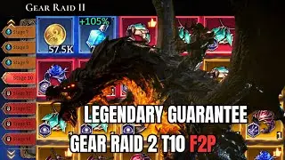 Watcher Of Realms | Legendary Gear Guarantee - Gear Raid 2 Stage 10 (F2P)