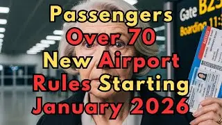 Flying After 70? NEW 2026 Airport Rules Are DENYING Seniors at the Gate