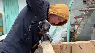 Як зробити клітку для кролів зі свіжих колодок