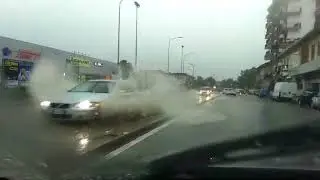 Newsbiella: Strada allagata Quaregna