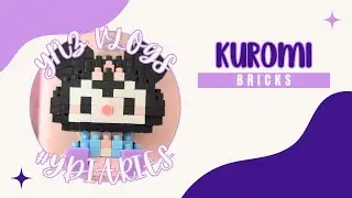 Kuromi Sitting Bricks #sanriocharacters  #BRICKS #ydiaries
