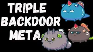 RANK 40 TRIPLE BACKDOOR TEAM | AXIE INFINITY SEASON 20 META ft. CK | Juno | PC Esports
