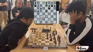 Being a Gentleman can cost you the game - GM Diptayan vs GM Harsha | Chessemy Open 2023 Blitz