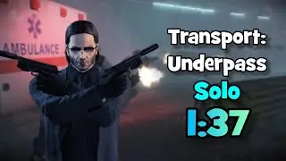 [WR] Payday 2 Transport: Underpass Solo Speedrun 1:37 (Glitchless)