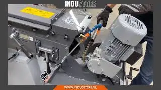 Industore: Rondslijpen met Bandschuurmachine | GRIT GI Bandschuurmachine + GIC Rondslijpmodule.