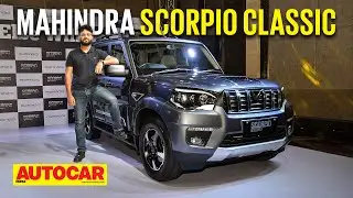 2022 Mahindra Scorpio Classic walkaround - The OG Big Daddy | First Look | Autocar India