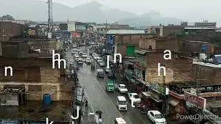 Romantic weather at matta  bazar swat with rain #moonsoon
