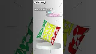 Modern Pillow DESIGNS (No: 05.2)  | shopping Now | Youtube shopping | Print On Demand Pillow | Short