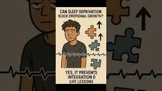 Can Sleep Deprivation Block Emotional Growth #shorts #viral #reels #quotes