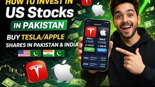 How to invest in US stocks in Pakistan | Buy Tesla/Apples Shares in Pakistan & India | Urdu/Hindi ll