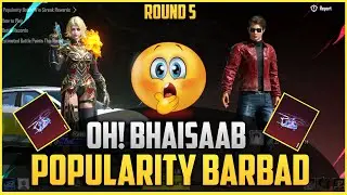 LAST SECOND POPULARITY BATTLE ROUND 5 |  POPULARITY BATTLE BGMI LAST SECOND SNIPE