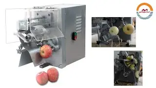 Commercial apple peeling coring and cutting machine automatic electric apples peeler corer cutter