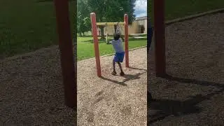 Monkey bar backflip