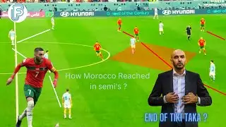 Tactical analysis: Morocco |How Morocco can end positional playing style. #fifa #morocco