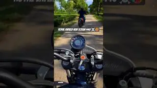 Royal Enfield New scram 440 ☠️🥵#automobile #scram440 #himalayan450 #royalenfield #gt650 #shorts