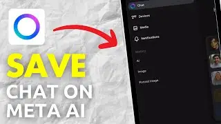 How To Save Chat On Meta AI For Character Consistency | Generate Consistent Characters With Meta AI