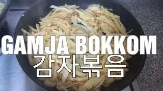 HOW TO MAKE STIR-FRIED POTATO | 감자볶음 | GAMJA BOKKOM