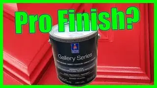 Best Cabinet Paint? Maybe! G. Borders Home Repair Dallas Tries New Sherwin Williams Gallery Series.