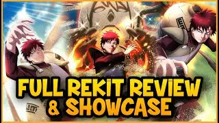 War Gaara Full Rekit Review + Showcase & Conclusion | Naruto x Boruto Ninja Voltage
