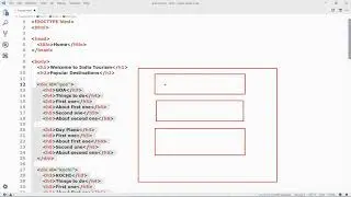 DIV tag | HTML Tutorial