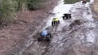 real country boyz  rc mud boggin