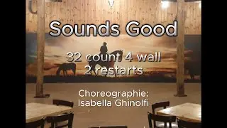 SOUNDS GOOD / LINE DANCE STEPS (TUTORIAL)