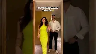 If allowed, he will wear shorts and a t-shirt everywhere.😂 #shorts #couplegoal #funnyvideo #couple