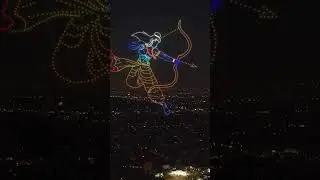 Shree Ram Mandir Ayodhya Drone Laser show
