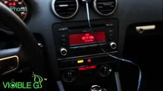 Dexim Visible Green Car Charger Kit- NEW!