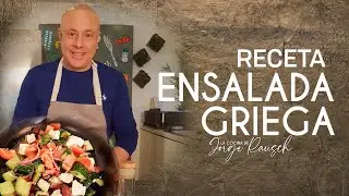 Cómo preparar ensalada Griega  l Jorge Rausch