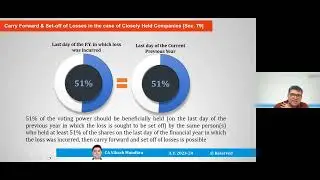 Webinar : Paper-15 Direct Tax Laws and International Taxation (DIT)