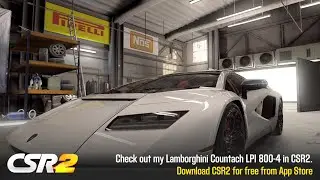 【CSR2】Countach LPI 800-4, shift & tune for 6.93x