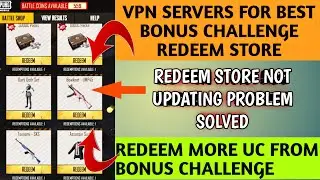 Get More Bonus Challenge Redeem Shop Option in PUBG Mobile | VPN Trick | Matrix Gaming Show
