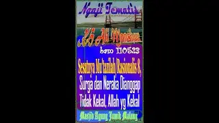 Sesatnya Mu'tazilah/Rasionalis,  Surga & Neraka Dianggap Tidak Kekal, KH Ali Manshur