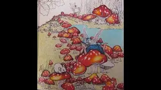 Toadstool Fairy|THE FLOWER FAIRIES|by Cicely Mary Barker