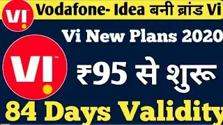 Vi New plan ||Vi New Recharge Plans ||Vi New Prepaid Plan 2020||  Vi New Recharge Offer||Vi Sim