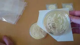 2018 silver coins Unboxing