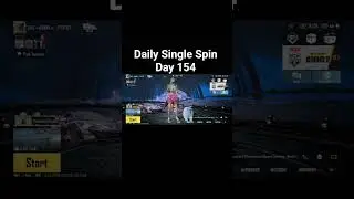 Daily Single Spin Day 154 in Bgmi #bgmi #battlegroundsmobileindia
