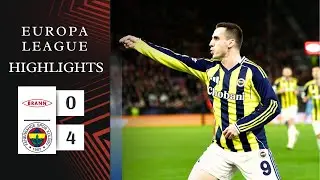 Brann - Fenerbahce | 0-4 | Highlights | Europa League 2025-26 | brann fenerbahce