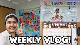 Busy Week! (open house, science experiment, new additions) || S5E10