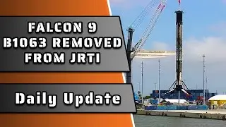 SpaceX Falcon 9 B1063 Removed From Drone Ship