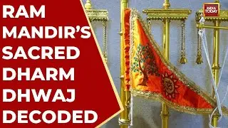 Ram Mandir&rsquo;s Sacred Dharm Dhwaj: Decoding The Sacred Symbols Of Aum, Sun, And Kovidar Tree