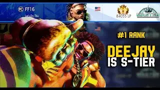 ⭐ S-tier Dee Jay(FF16) Rank 1 Worldwide | Street Fighter 6