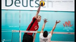 SIMON HIRSCH Top 10 Best Volleyball Actions VNL 2018