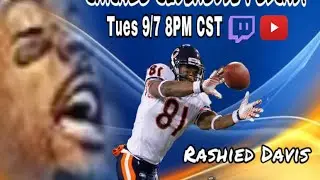 Former Bears WR Rashied Davis joins the Chicago Clubhouse Podcast