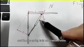 How to Calculate Gas Spring Force | Easy Gas Strut Force Calculation Tutorial