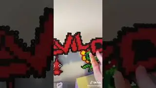 Perler Wall Saga Day 25